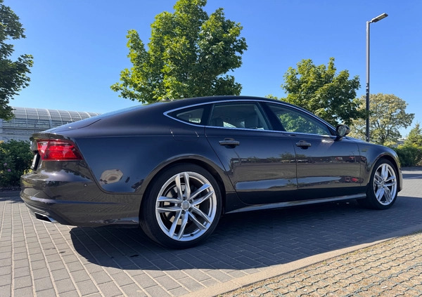 Audi A7 cena 125000 przebieg: 119000, rok produkcji 2016 z Warszawa małe 106